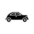 Automotive industry black icon concept. Automotive industry flat vector symbol, sign, illustration. Royalty Free Stock Photo
