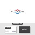 Automotive Logo, Free Business Card - Vector