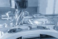 The automotive parts manufacturing process by rough cutter