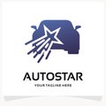 Automotive Star Logo Design Template Inspiration
