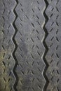 Automotive tire tread abstract