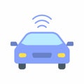 Autonomous icon vector image.