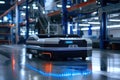 Autonomous Mobile Robot Navigating in a Modern Industrial Warehouse