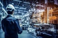 Autonomous robot technology helps industrial engineering. Generative AI