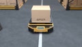 Autonomous Robot transportation in warehouses