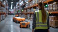 Autonomous Robots Navigating Under Worker Guidance