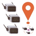 Robots Conducting Search Operations with Emphasis on Deep Learning and Navigation Technology Royalty Free Stock Photo
