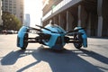 autonomous vehicle racing drone in high-stakes battle of speed and dexterity