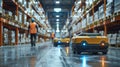 Autonomous Warehouse Navigation with Human Monitoring