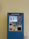 Autopay machine Royalty Free Stock Photo