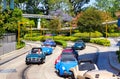 Disneyland Autopia Car Ride