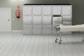 Autopsy room Royalty Free Stock Photo