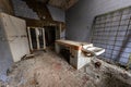 Autopsy room in Pripyat hospital Royalty Free Stock Photo