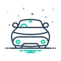 Mix icon for Autos, transportation and automotive