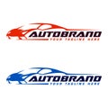 Autosport logo design template Royalty Free Stock Photo