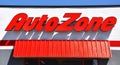 AutoZone auto parts store sign