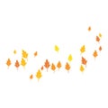 Autum Leaf Logo Royalty Free Stock Photo