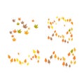 Autum Leaf Logo Royalty Free Stock Photo