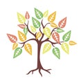Autum tree Royalty Free Stock Photo