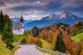 Autumn in Alps.