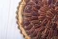 Autumn american pecan pie Royalty Free Stock Photo
