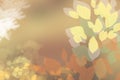 Autumn background. Abstract festive autumn gradient golden paste Royalty Free Stock Photo