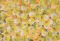 Autumn background. Bright Decorative Abstract Grunge Background Of Bright Yellow Plaster On The Wall Royalty Free Stock Photo