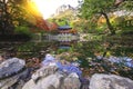 Autumn at Baekyangsa temple,South Korea Royalty Free Stock Photo