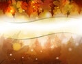 Autumn banner