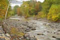 Autumn on Beaver Kill Royalty Free Stock Photo