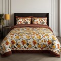 Autumn Bedding Set Royalty Free Stock Photo