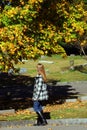 Autumn Begins in Elmwood Cemetery Royalty Free Stock Photo