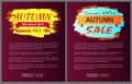 Only Today Autumn Sale -35 Advert Promo Poster