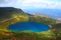 Autumn blue pond