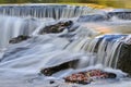 Autumn, Bond Falls Cascade Royalty Free Stock Photo