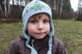 Autumn boy portrait Royalty Free Stock Photo