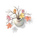 Autumn Branches in a Vase