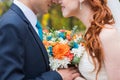 Autumn, bridal bouquet