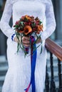 Autumn, bridal bouquet