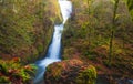 Autumn At Bridal Veil Falls Columbia River Gorge Royalty Free Stock Photo