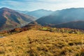 Autumn Carpathian mountain, Rakhiv, Ukraine