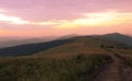 Great Smoky Mountains National Park Sunset Royalty Free Stock Photo