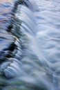 Autumn Cascade at Autrain Falls Royalty Free Stock Photo