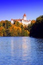 Autumn at the Castle. Royalty Free Stock Photo