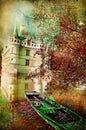 Autumn castle Royalty Free Stock Photo