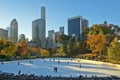 Autumn in Central Park, New York Royalty Free Stock Photo