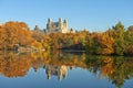 Autumn in Central Park, New York Royalty Free Stock Photo