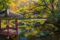 Autumn changdeokgung palace