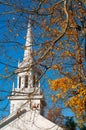 Autumn church