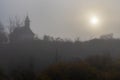 autumn church in Rakacaszend, Northern Hungary